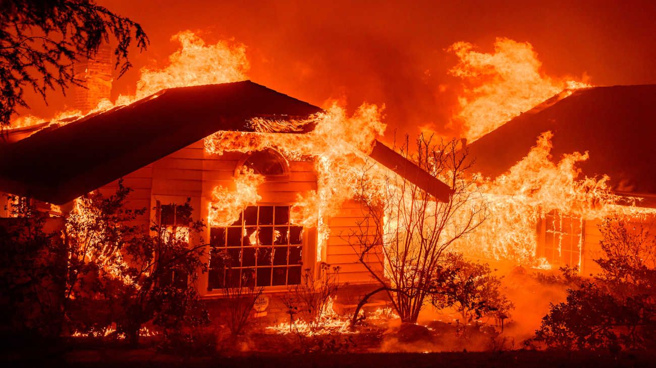 Incendios en Los Ángeles, California, el 8 de enero de 2025.