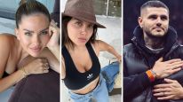 China Suárez, Wanda Nara y Mauro Icardi