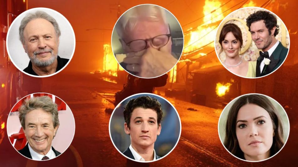 Celebridades de Hollywood que perdieron sus casas por el incendio de Palisades