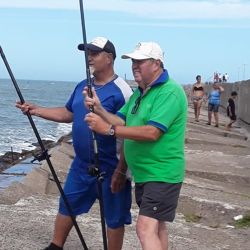 La escollera norte es un destino muy accesible y que suele brindarnos chances de pesca tanto en la parte interna como externa. 