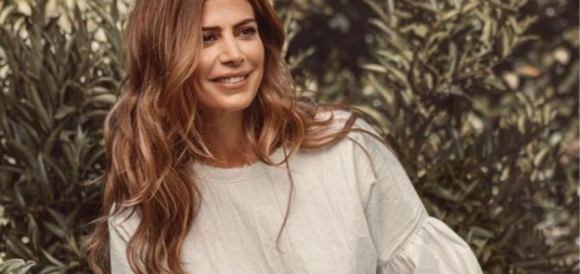 Jean más jean: el look total denim de Juliana Awada