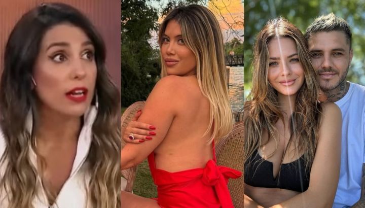 La contundente reacción de Cinthia Fernández en la guerra entre Wanda Nara, La China Suárez y Mauro Icardi: "Asco"