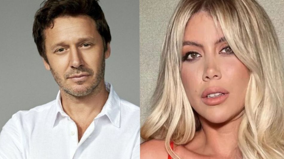 Benjamín Vicuña y Wanda Nara