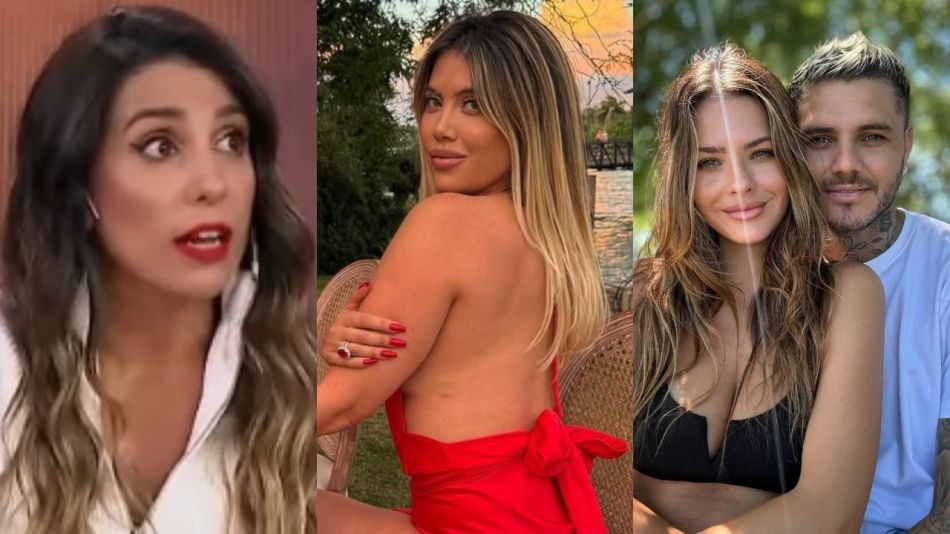 Cinthia Fernández, Wanda Nara, La China Suárez y Mauro Icardi