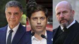 Jorge Macri, Axel Kicillof y Waldo Wolff