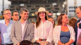 Victoria Villarruel en el Festival de Jesús Maria