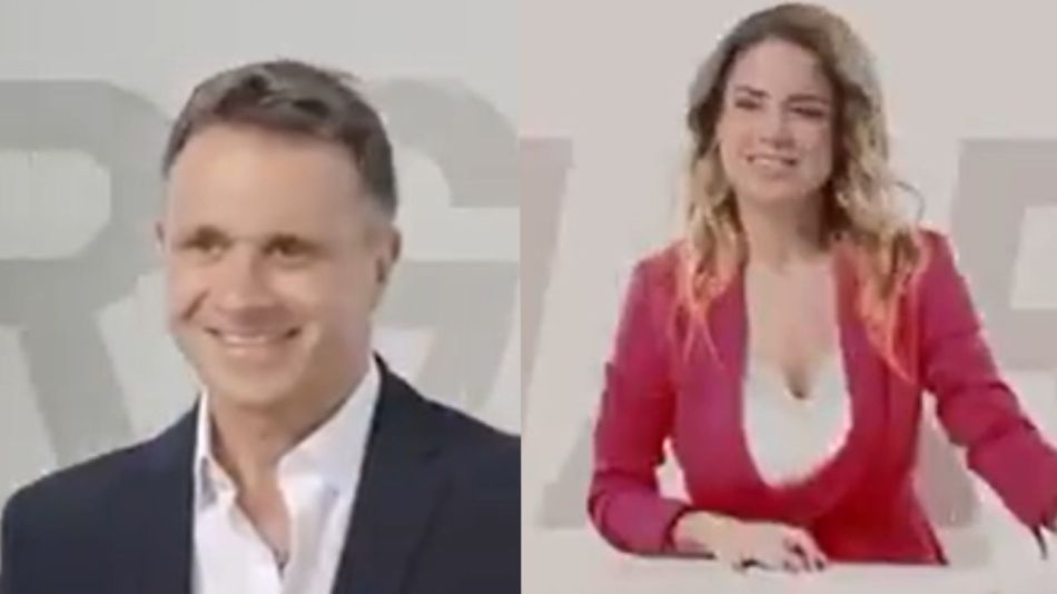 Sergio Lapegüe y Marina Calabró