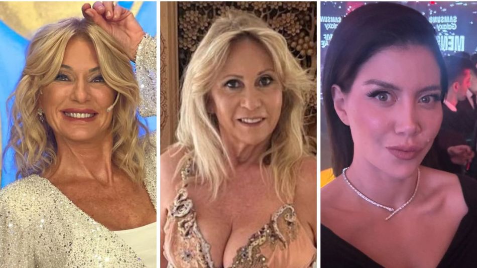 Yanina Latorre, Ana Rosenfeld y Wanda Nara