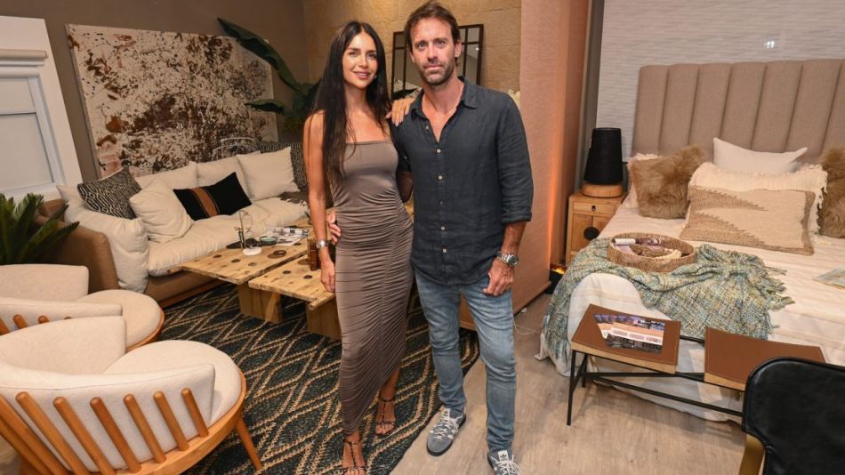 Zaira Nara y Facundo Pieres eligieron sofisticados muebles para su nueva casa en Punta del Este