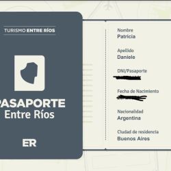 Pasaporte Entre Ríos.