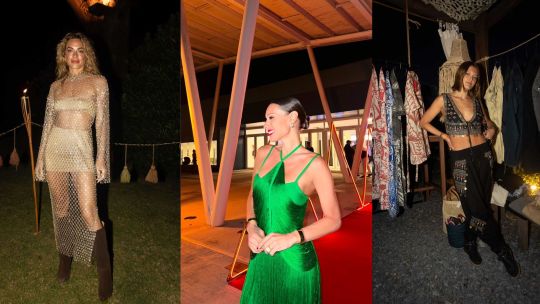 Brillo en la playa: cómo llevar la tendencia que conquista las noches de verano