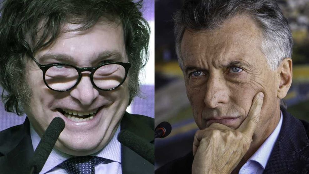 Mauricio Macri y Javier Milei