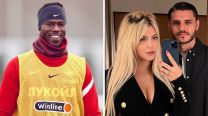 Keita Baldé inició acciones legales contra Mauro Icardi y Wanda Nara por la filtración de un polémico video