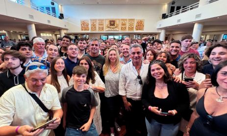 20240114 Karina Milei encabezó un acto en Mar del Plata