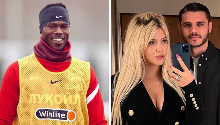 Keita Baldé inició acciones legales contra Mauro Icardi y Wanda Nara por la filtración de un polémico video