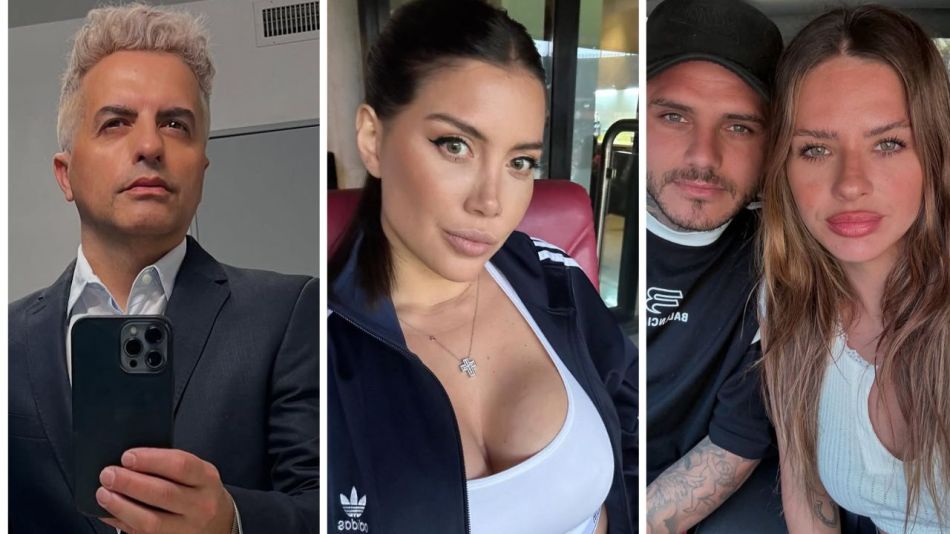 Ángel de Brito, Wanda Nara, Mauro Icardi, China Suárez