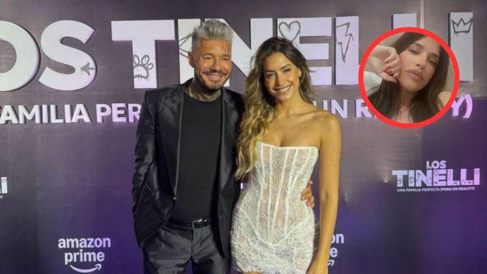 Marcelo Tinelli y Milett Figueroa