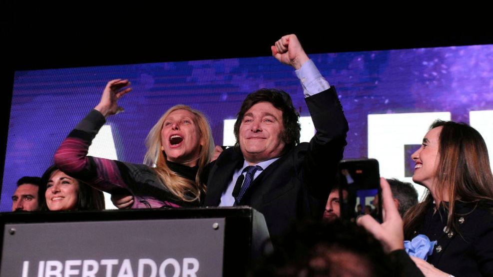 Javier Milei en las elecciones presidenciales de 2023