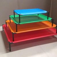 Productos para mascotas de mundo lona. diseño, utilidad, limpieza, además de confort y un descanso completo para tu mascota