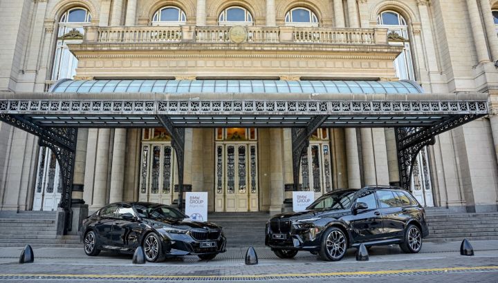 BMW presentó el nuevo Serie 5 en el Teatro Colón y el X7 regresó al país