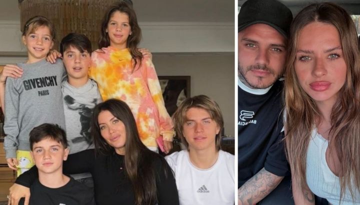 Se supo cómo reaccionaron los hijos de Wanda Nara y Mauro Icardi al romance con la China Suárez