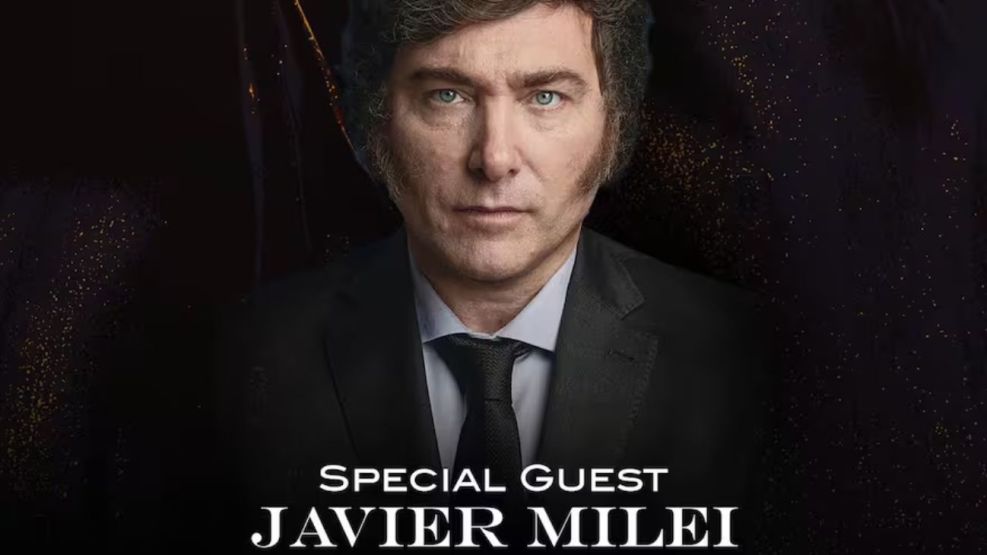 Invitación Javier Milei The Official Hispanic Inaugural Ball