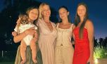 Nicole Neumann se reencontró con sus tres hijas: cuál fue la salida de "chicas" que hicieron