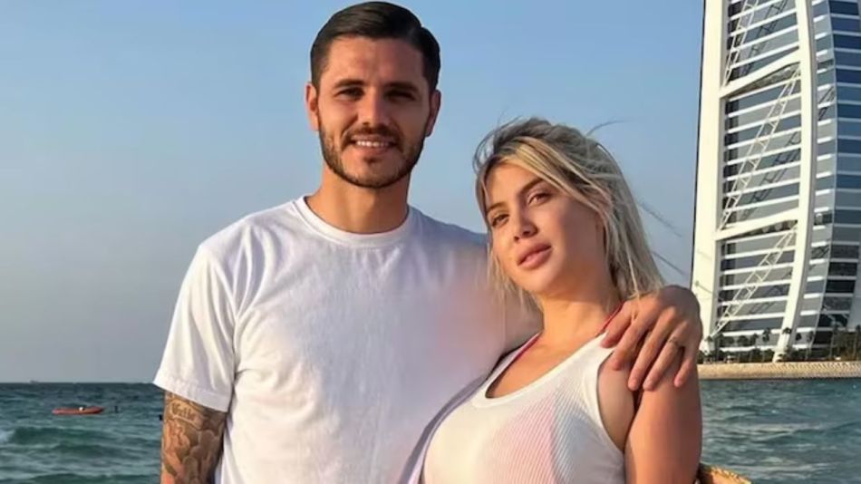 Mauro Icardi y Wanda Nara