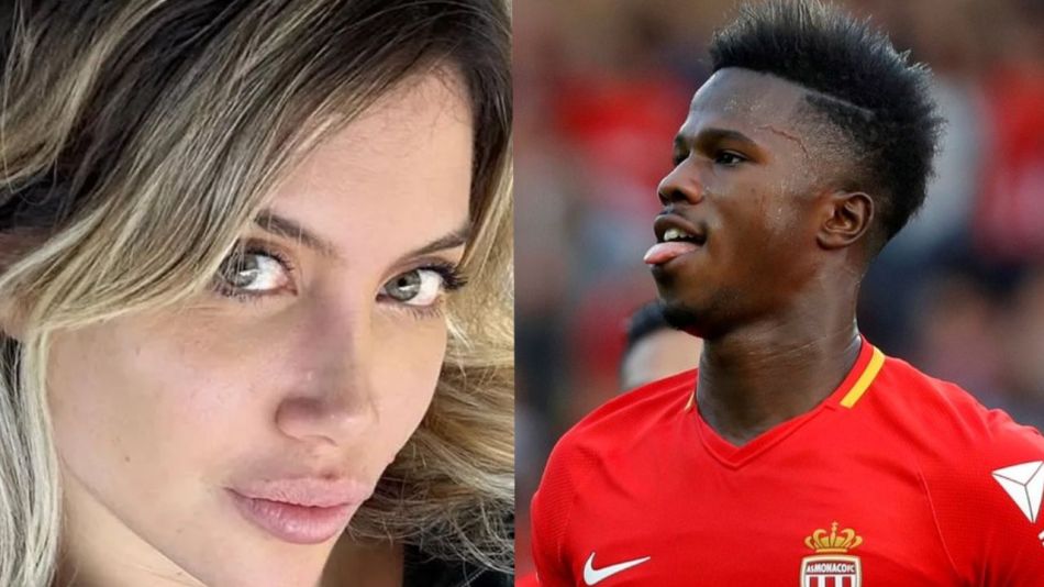 Wanda Nara y Keita Baldé