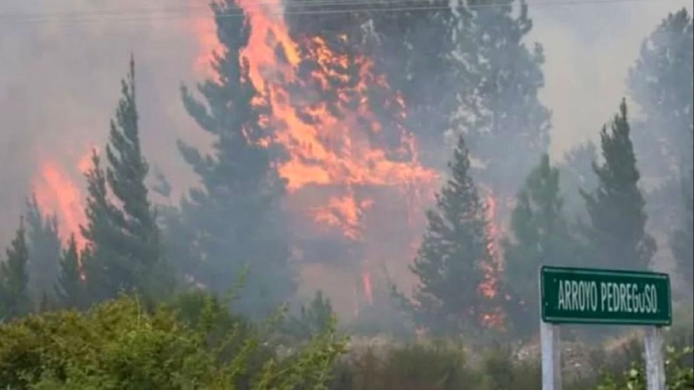 Incendios en Epuyén: el fuego ya consumió cerca de 1800 hectáreas 