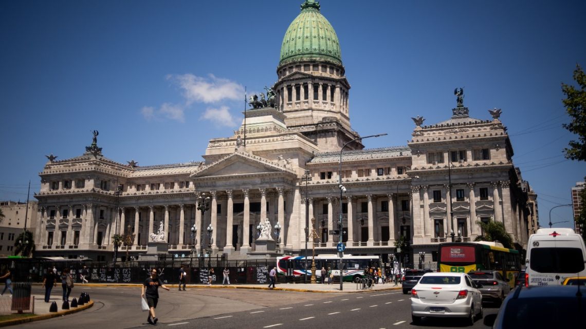 Argentina's National Congress building.