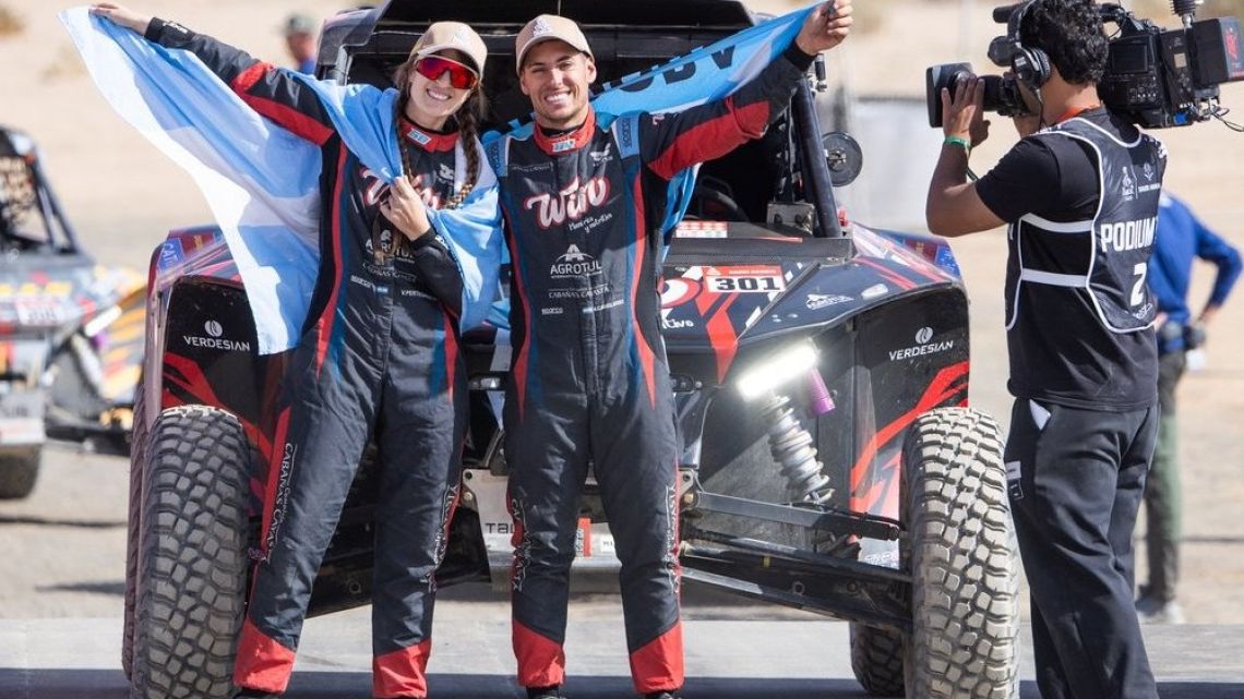 Los cordobeses Cavigliasso y Pertegarini se consagraron campeones en el Rally Dakar 2025