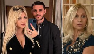 Wanda Nara, Mauro Icardi y Ana Rosenfeld