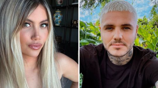 Wanda Nara y Mauro Icardi