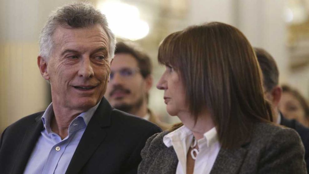 Patricia Bullrich y Mauricio Macri