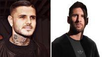 Mauro Icardi y Leo Messi