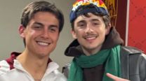 Timothée Chalamet y Paulo Dybala