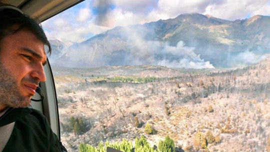 Incendios fuera de control en zonas de Río Negro y Chubut