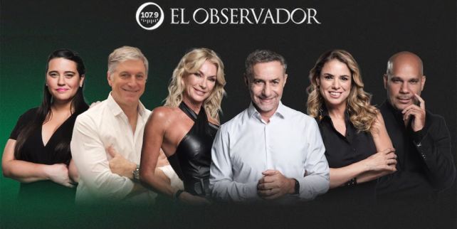 Agustina Girón, Horacio Cabak, Yanina Latorre, Luis Majul, Marina Calabró y Luis Gasulla