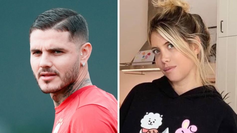 Mauro Icardi y Wanda Nara