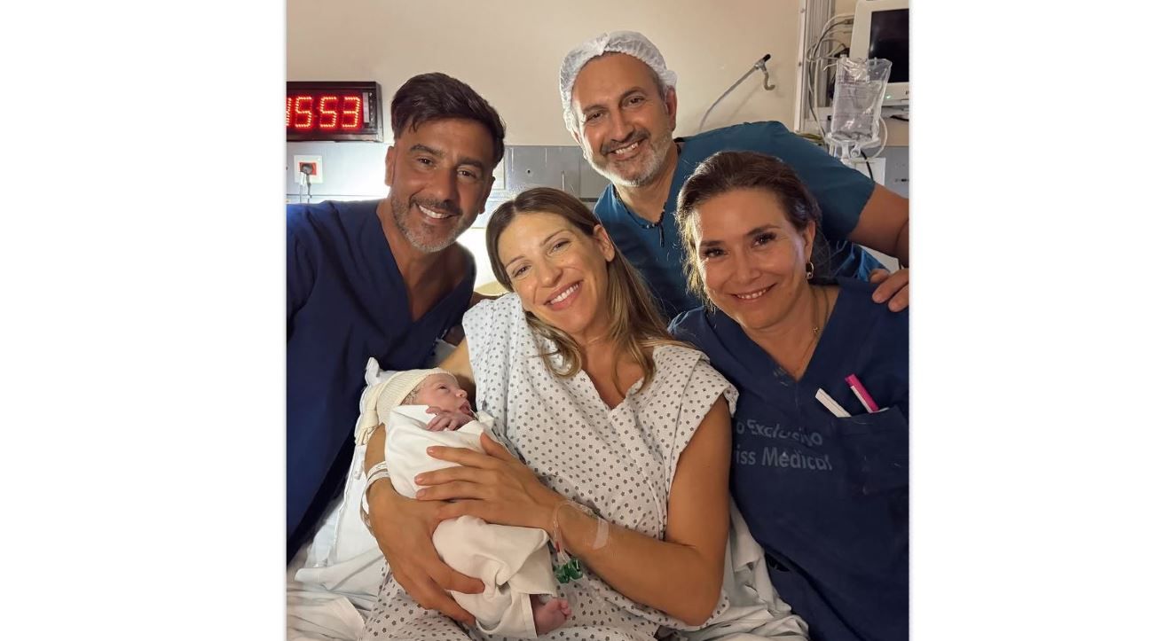 Macarena Rinaldi, Federico Hope y su hija Amanda