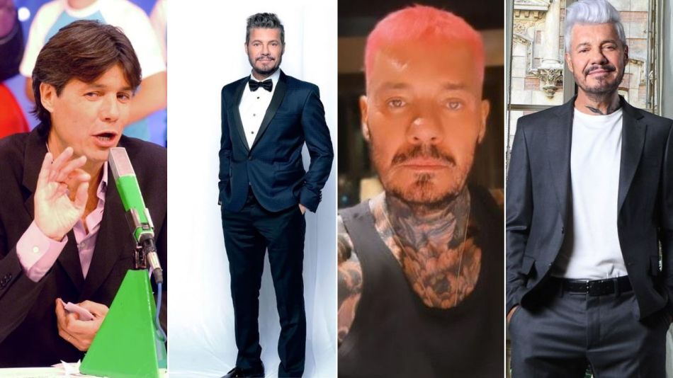 Los looks de Marcelo Tinelli a través de los años