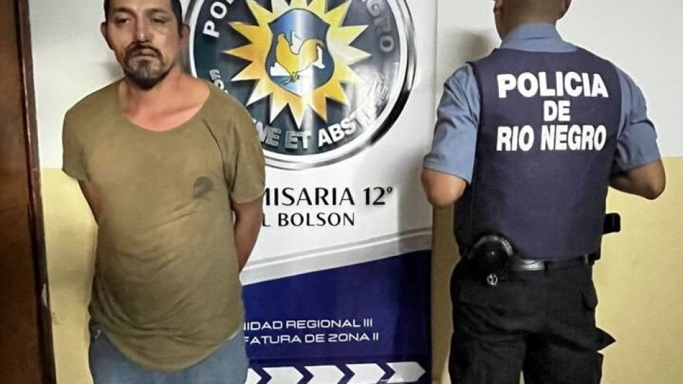 Jones Huala detenido
