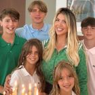 Wanda Nara y sus hijos