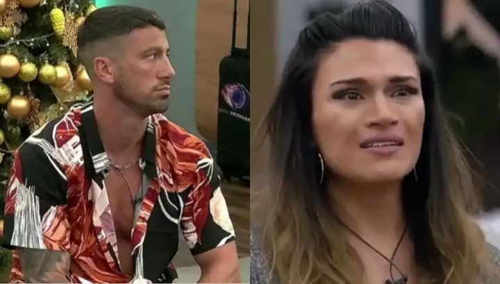 Giuliano Vaschetto incomodó a Luciana Martínez en la fiesta de Gran Hermano y en la red lo destrozaron