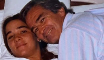 Juana Viale y su padre, Ignacio Viale del Carril