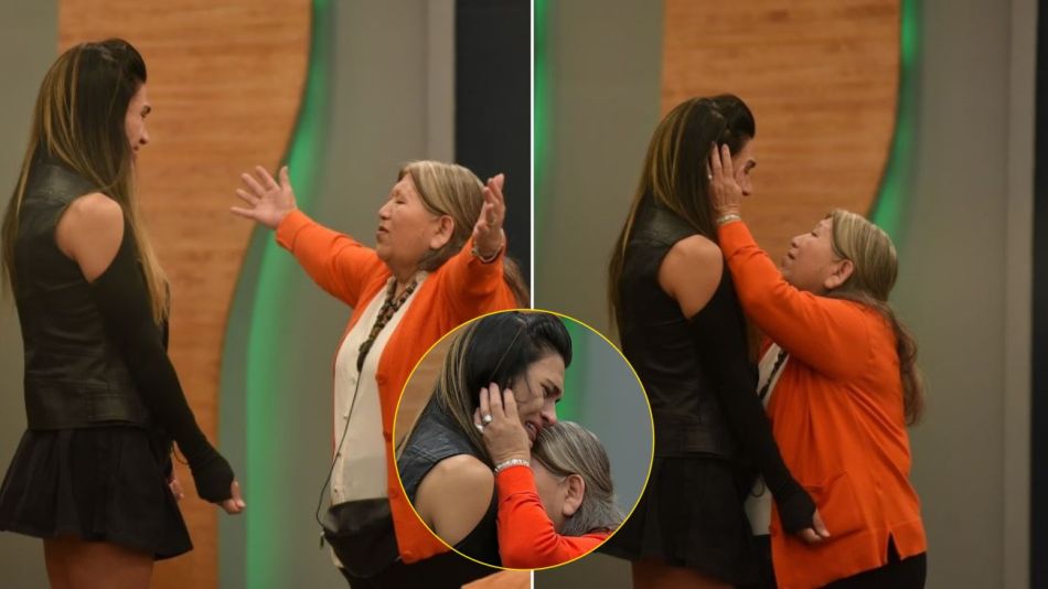 Luciana Martinez y su mamá en Gran Hermano