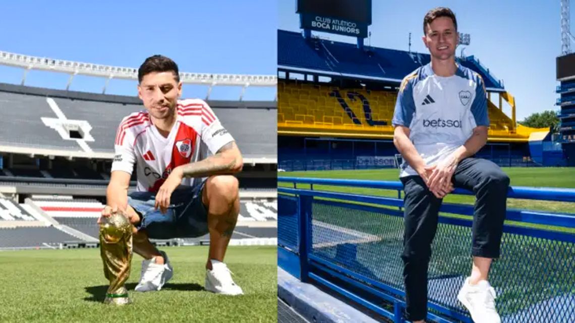 Gonzalo Montiel and Ander Herrera are among the big-name players to have signed for Argentine clubs.