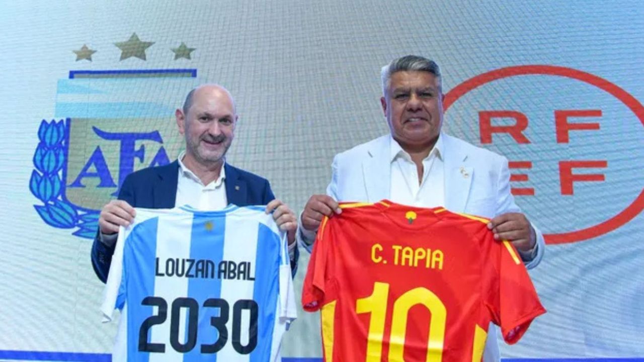 Chiqui Tapia y su par de España buscaron una fecha para la Finalissima: cuándo se jugaría | 442