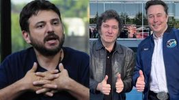 Juan Grabois, Javier Milei y Elon Musk 20250122